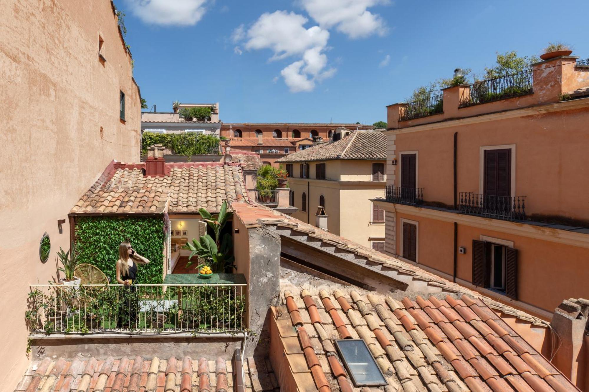 Rooftop Boho Loft Spanish Steps Roma Esterno foto